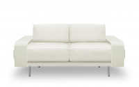 
Fabric & Hide leather details: White fabric - White leather
