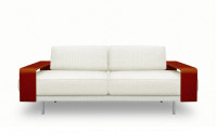 
Fabric & Hide leather details: White fabric - Bulgarian red leather