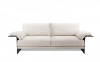 
Fabric & Hide leather details: White fabric - Black leather