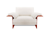 
Fabric & Hide leather details: White fabric - Bulgarian red leather