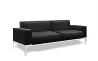 City 3 Seater leather