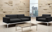 City 3 Seater leather