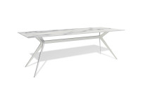 
Table top material: Ceramic White Arabescato