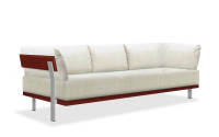 
Fabric & Hide leather details: White fabric - Bulgarian red leather