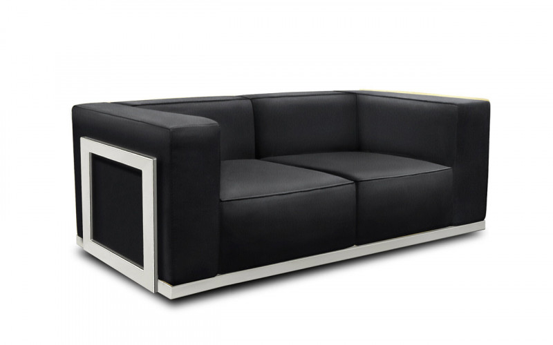 Isolabella Chrome  2 Seater leather