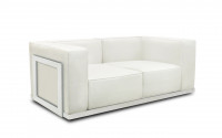 
Leather: White