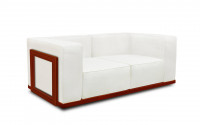 
Finishing combinations: Mahogany structure - White leather