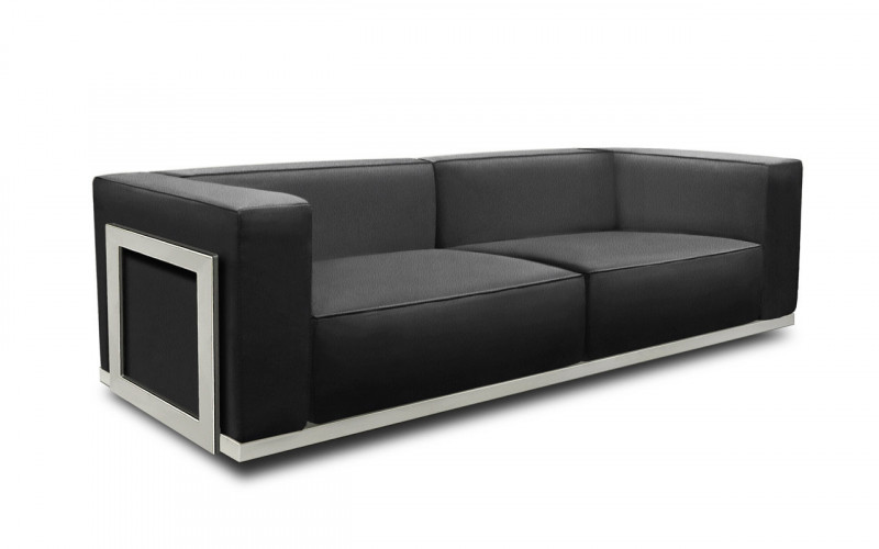 Isolabella Chrome 3 Seater leather