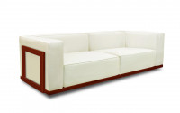 
Finishing combinations: Mahogany structure - White leather