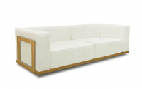 Isolabella Wood 3 Seater fabric