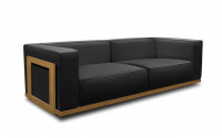
Finishing combinations: Oak structure - Black leather