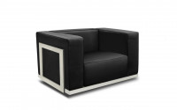 Isolabella Chrome Armchair leather