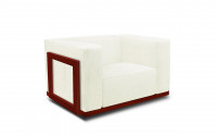 
Finishing combinations: Mahogany structure - White fabric