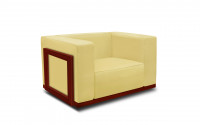 Isolabella Wood Armchair leather