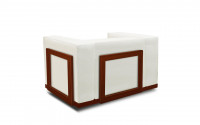 
Finishing combinations: Mahogany structure - White leather