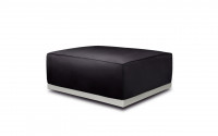 Isolabella Chrome Ottoman leather